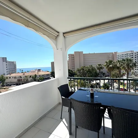 Terraza Y Vistas En Carihuela Erisa 2 A 100 Metros De La Playa *