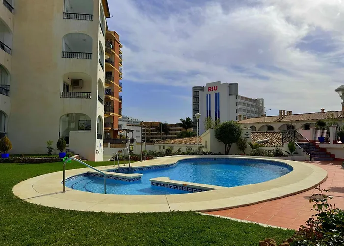 Terraza Y Vistas En Carihuela Erisa 2 A 100 Metros De La Playa Lägenhet *