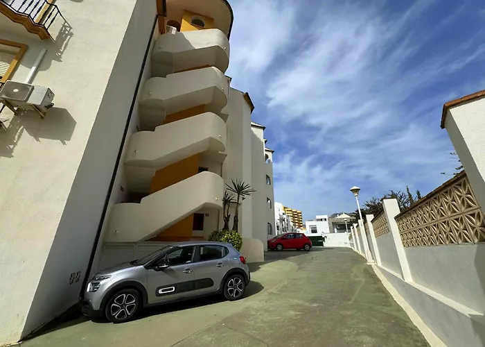 Terraza Y Vistas En Carihuela Erisa 2 A 100 Metros De La Playa Lägenhet Torremolinos