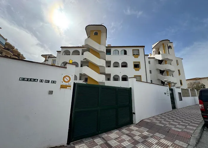 Terraza Y Vistas En Carihuela Erisa 2 A 100 Metros De La Playa *