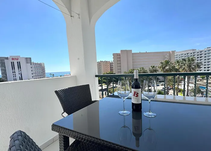 Terraza Y Vistas En Carihuela Erisa 2 A 100 Metros De La Playa Appartement