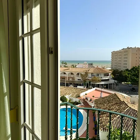Terraza Y Vistas En Carihuela Erisa 2 A 100 Metros De La Playa * Torremolinos